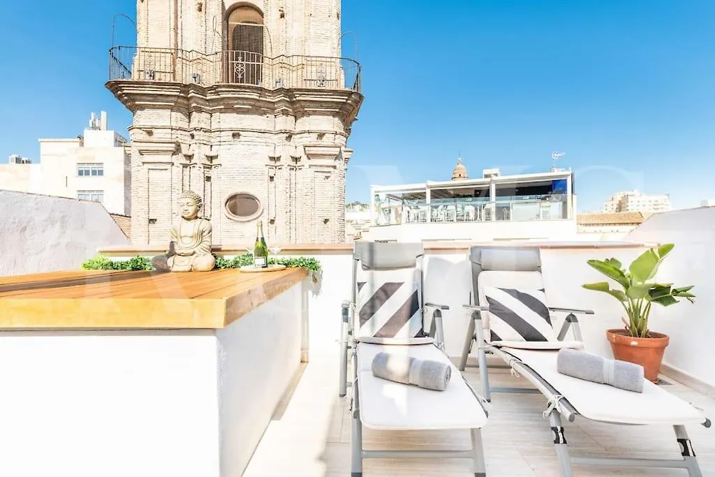 Penthouse With Private Rooftop - Center By Rems Malaga